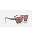 Rayban Corrigan Transparent Grey w/Dark Violet Mirror