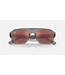 Rayban Corrigan Transparent Grey w/Dark Violet Mirror