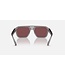 Rayban Corrigan Transparent Grey w/Dark Violet Mirror