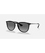 Rayban Erika Rubber Black w/Light Grey Gradient Grey