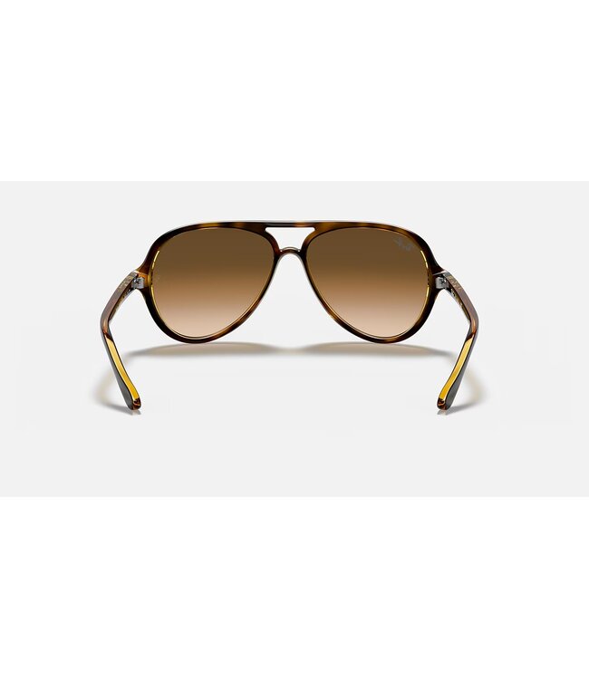 Rayban Cats 5000 Light Havana w/Clear Gradient Brown