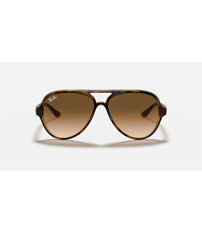 Rayban Cats 5000 Light Havana w/Clear Gradient Brown