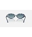 Rayban Opal Blue Havana w/Blue Gradient Grey