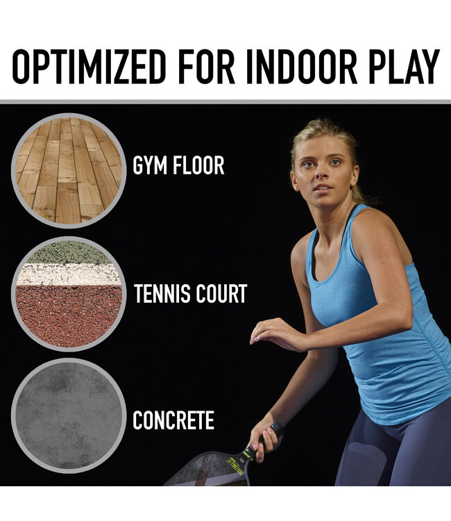 Franklin Sports Inc. Pickleball X-26 Indoor 100 Pack Optic