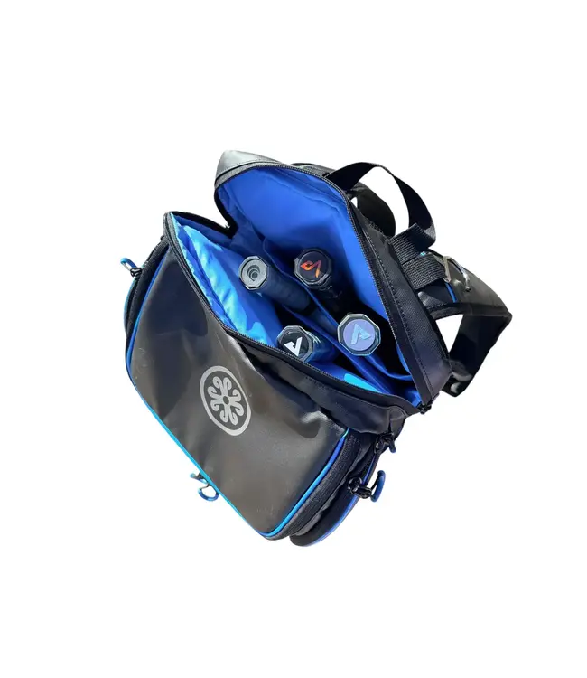 oktō Pro Elite Ultimate Paddle Sport Backpack Black & Blue
