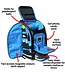 oktō Pro Elite Ultimate Paddle Sport Backpack Black & Blue