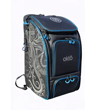 oktō Pro Elite Ultimate Paddle Sport Backpack Black & Blue