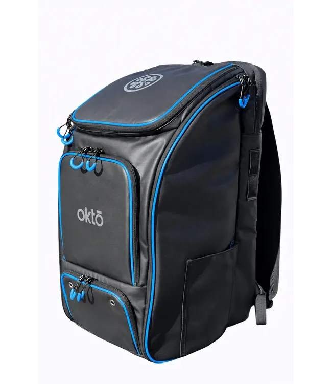 oktō Pro Elite Ultimate Paddle Sport Backpack Black & Blue