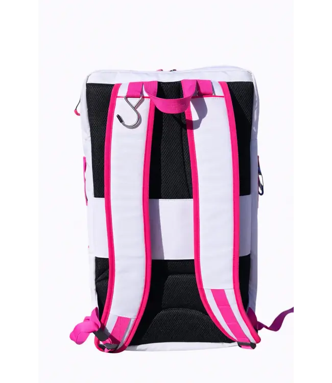 oktō Pro Elite Ultimate Paddle Sport Backpack White & Pink