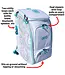 oktō Pro Elite Ultimate Paddle Sport Backpack White & Teal