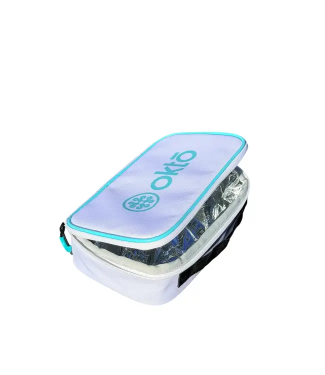 oktō Pro Elite Ultimate Paddle Sport Backpack White & Teal