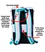 oktō Pro Elite Ultimate Paddle Sport Backpack White & Teal