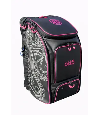 oktō Pro Elite Ultimate Paddle Sport Backpack Black & Pink