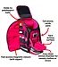 oktō Pro Elite Ultimate Paddle Sport Backpack Black & Pink