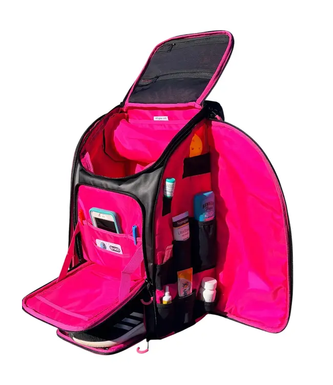oktō Pro Elite Ultimate Paddle Sport Backpack Black & Pink