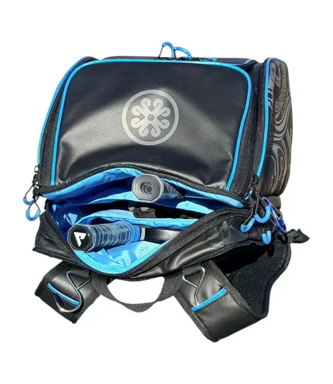 oktō Rec Lite Ultimate Paddle Sport Backpack Black & Blue
