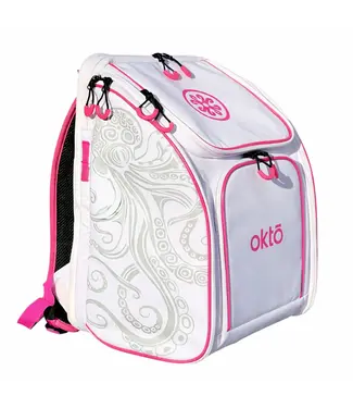 oktō Rec Lite Ultimate Paddle Sport Backpack White & Pink