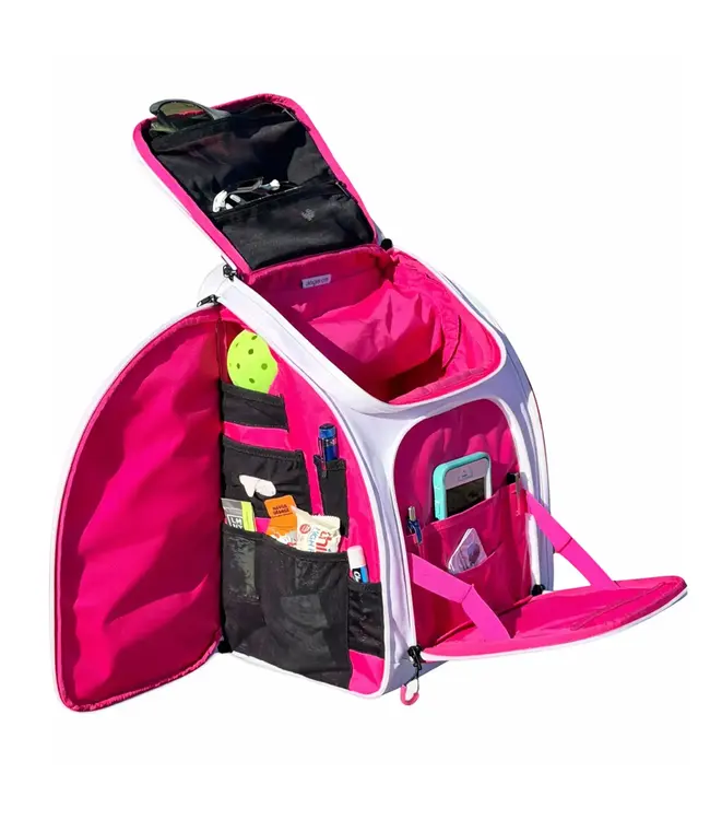 oktō Rec Lite Ultimate Paddle Sport Backpack White & Pink