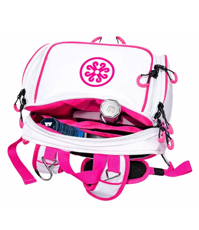 oktō Rec Lite Ultimate Paddle Sport Backpack White & Pink