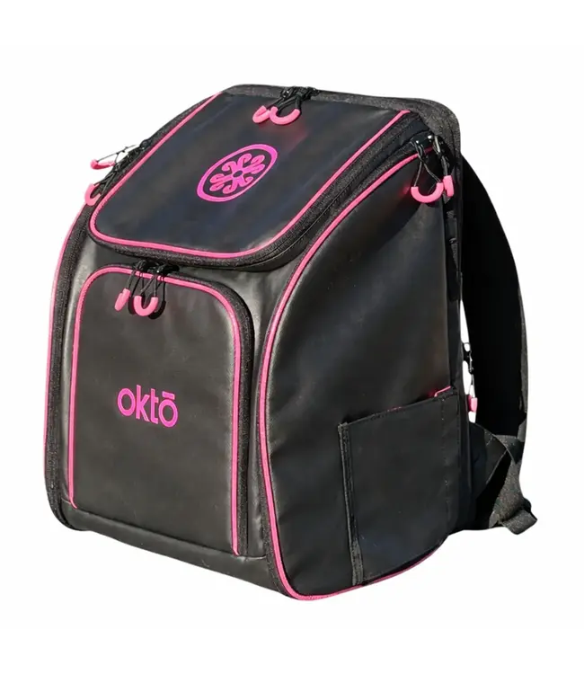 oktō Rec Lite Ultimate Paddle Sport Backpack Black & Pink