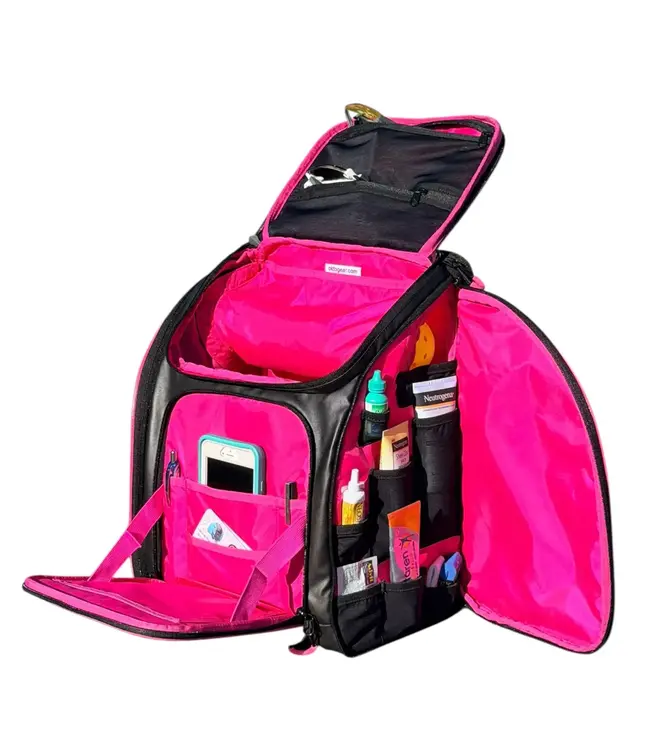 oktō Rec Lite Ultimate Paddle Sport Backpack Black & Pink
