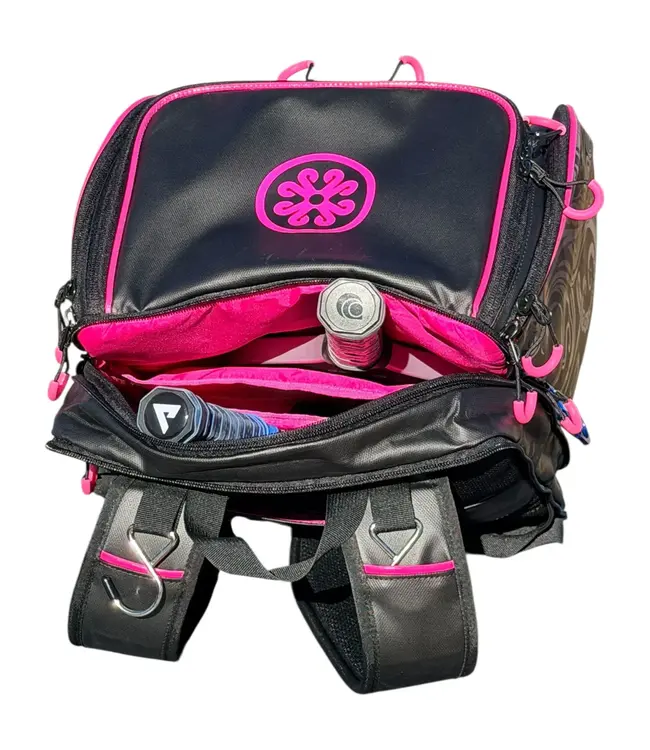oktō Rec Lite Ultimate Paddle Sport Backpack Black & Pink