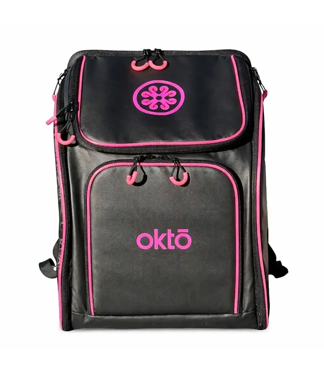 oktō Rec Lite Ultimate Paddle Sport Backpack Black & Pink