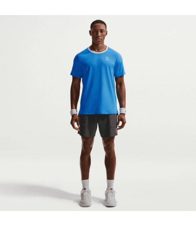 Nike NikeCourt Advantage Dri-FIT Top Lt Photo Blue/Hydrogen Blue M's
