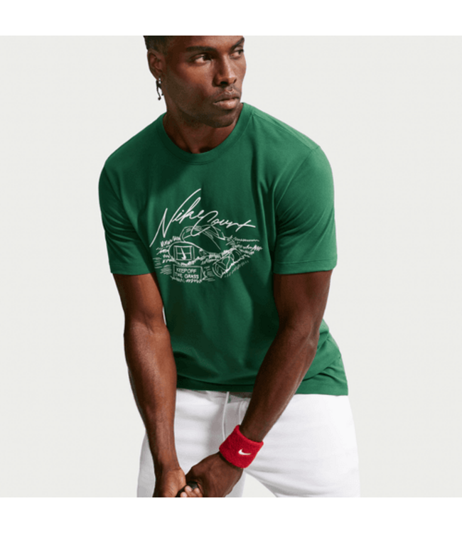 Nike Dri-FIT Tennis T-Shirt Gorge Green M's