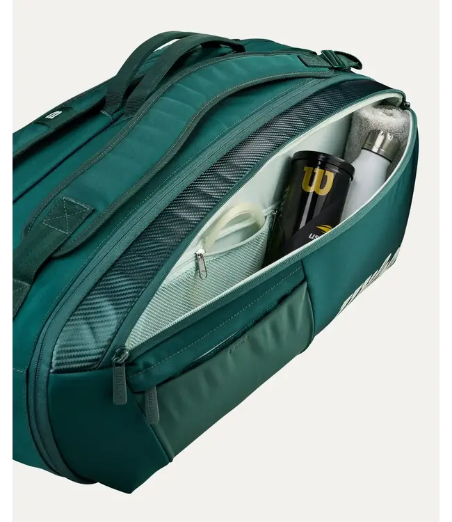 Wilson Blade V10 9PK Racket Bag Green