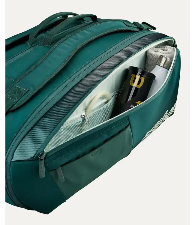 Wilson Blade V10 15Pk Racket Bag Green