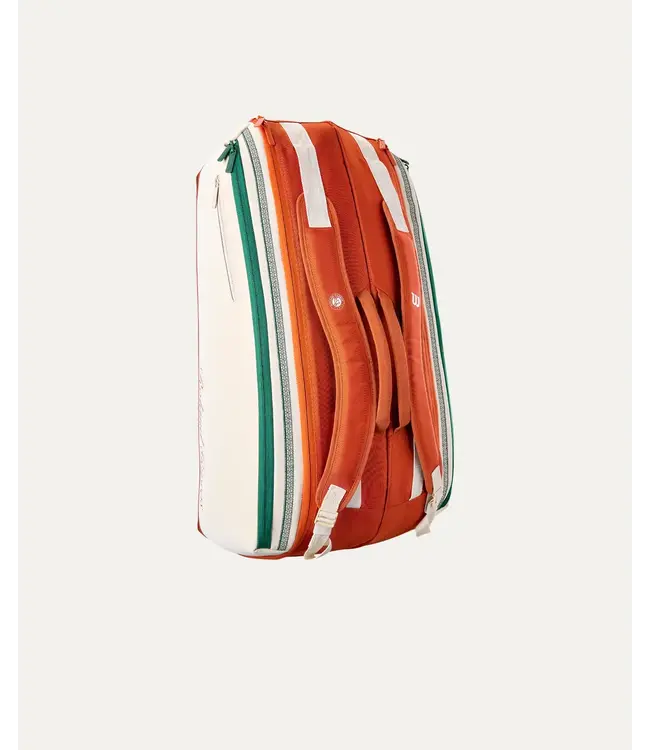 Wilson Roland Garros 2026 9PK Racket Bag Cream