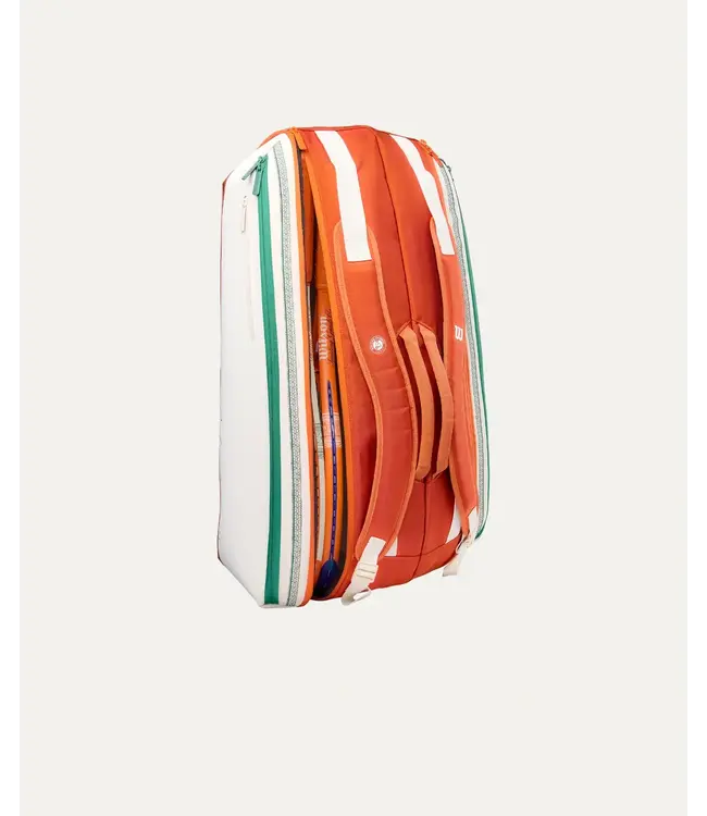 Wilson Roland Garros 2026 9PK Racket Bag Cream