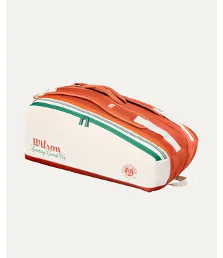 Wilson Roland Garros 2026 9PK Racket Bag Cream