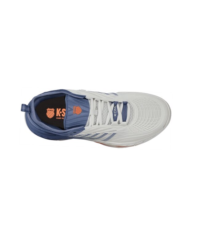 K-SWISS Hypercourt Supreme 2 Lucent White/Infinity/Scarlet Ibis M's