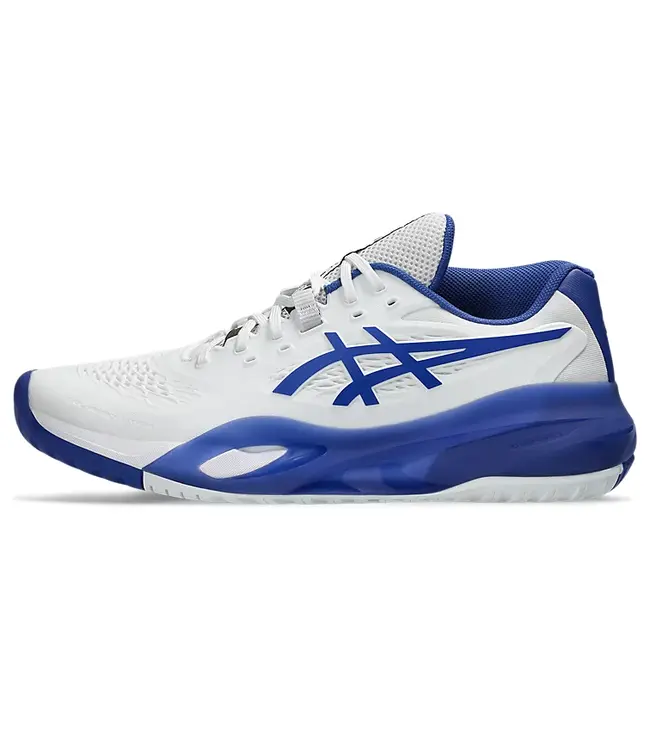 ASICS AMERICA Gel Resolution X White/Dark Cobalt M's
