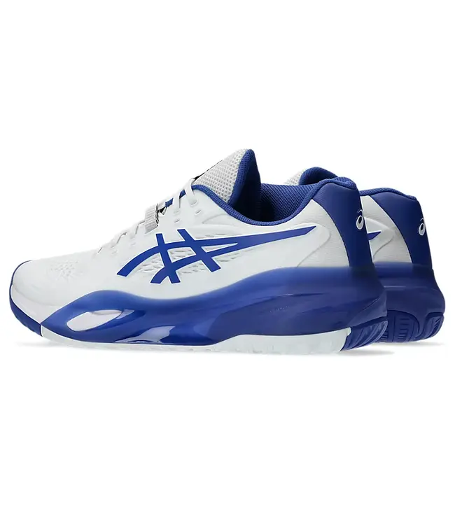 ASICS AMERICA Gel Resolution X White/Dark Cobalt M's