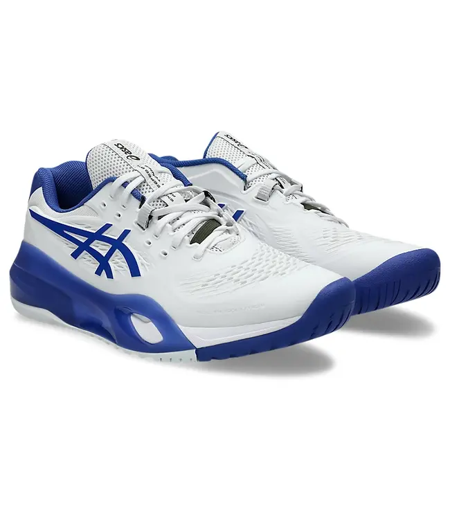 ASICS AMERICA Gel Resolution X White/Dark Cobalt M's