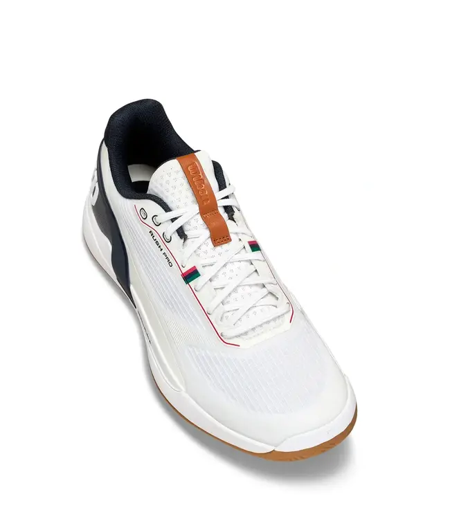 Wilson Rush Pro 5 CLC White/Navy Blazer M's