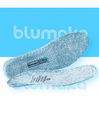 Blumaka NonSlip Max Cushion - Low Contoured Arch (Cyan Blue)