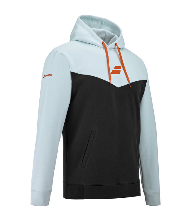 Babolat Exercise Hood Sweatshirt Unisex Illusion Blue