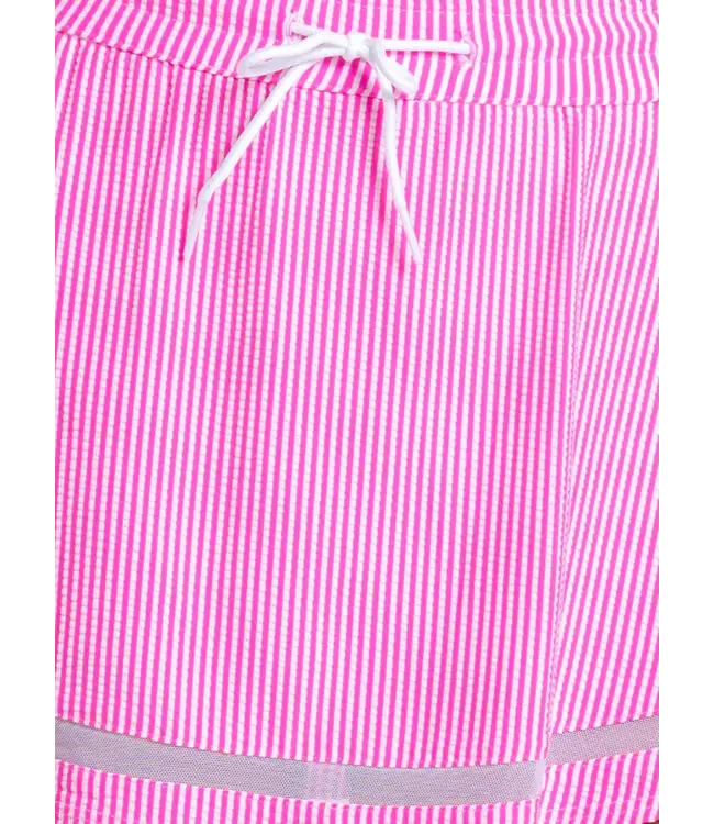Lucky In Love Seersucker Skirt W's