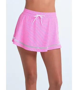 Lucky In Love Seersucker Skirt W's