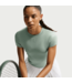 Nike NikeCourt Advantage Dri-FIT Short-Sleeve Top Steam/White W's