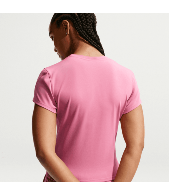 Nike NikeCourt Advantage Dri-FIT Short-Sleeve Top Peony/White W's