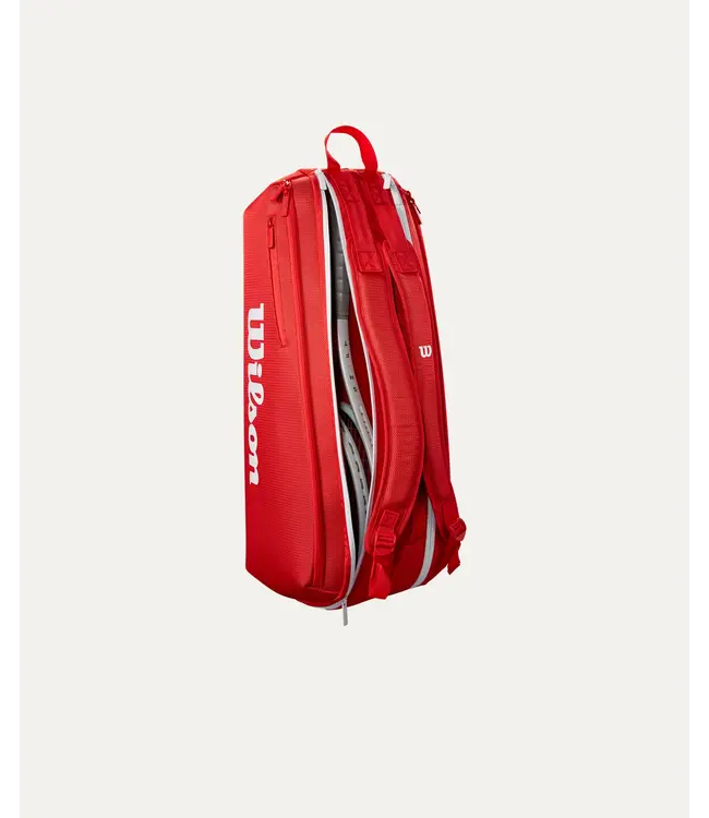 Wilson Super Tour Red 6 Pack 2025