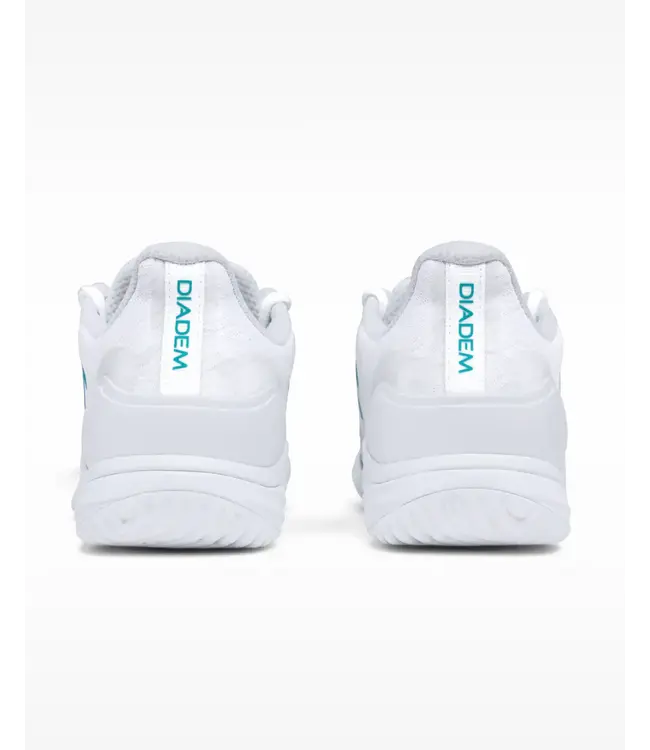 Diadem Court Burst HC White/Teal W's