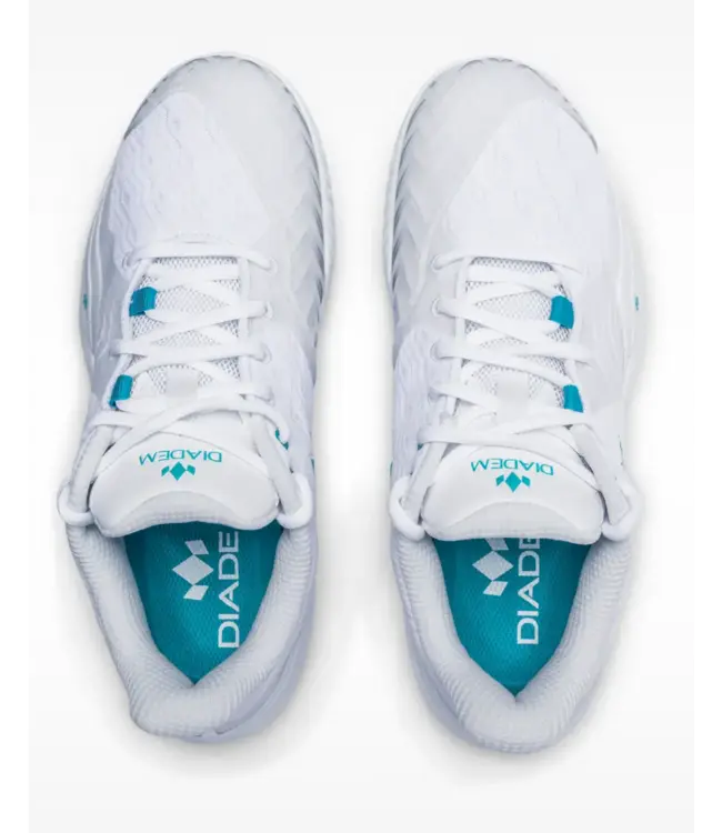 Diadem Court Burst HC White/Teal W's