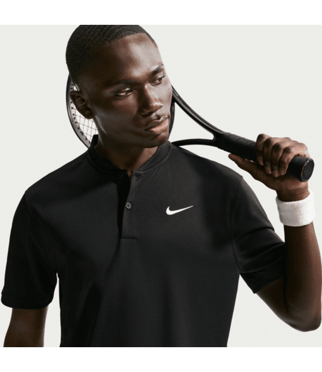 Nike NikeCourt Dri-FIT Blade Polo Black/White M's