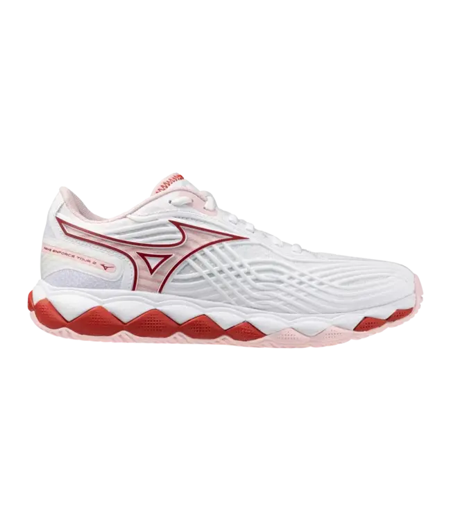 Mizuno Wave Enforce Tour 2 AC White/Pinkesque W's